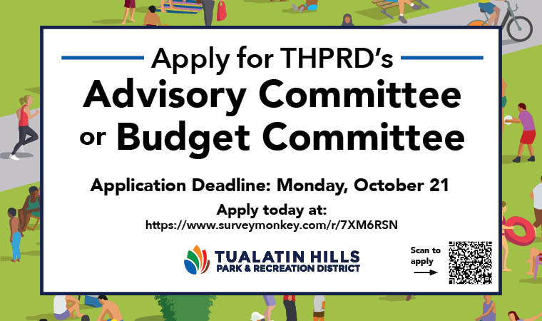 Apply Now for - Advisory & Budget Committees