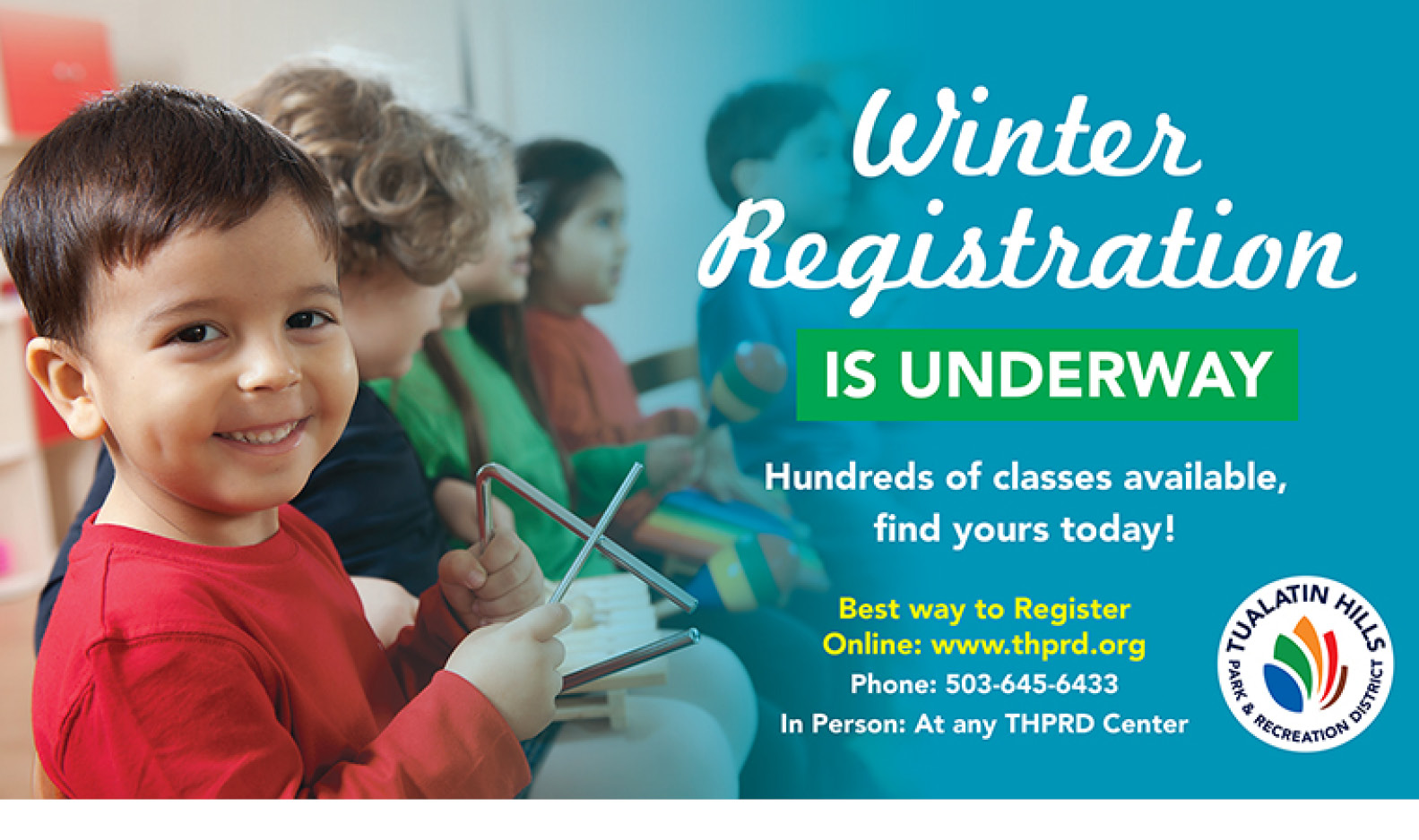 Winter Registration - Now Open