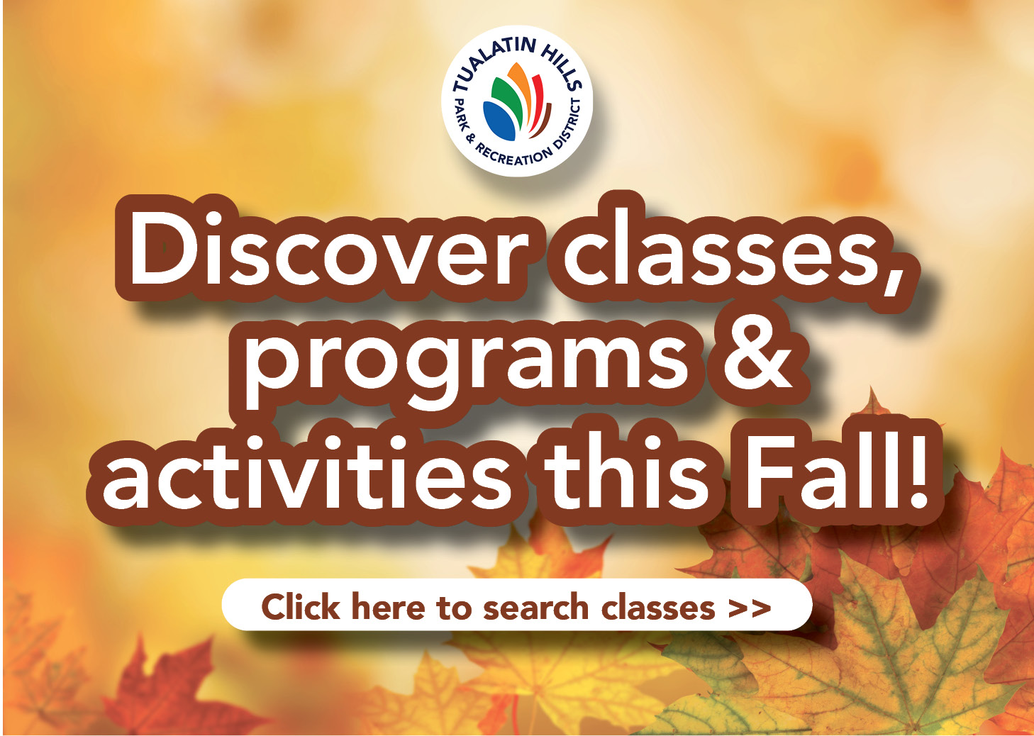 Discover classes and activities this fall.